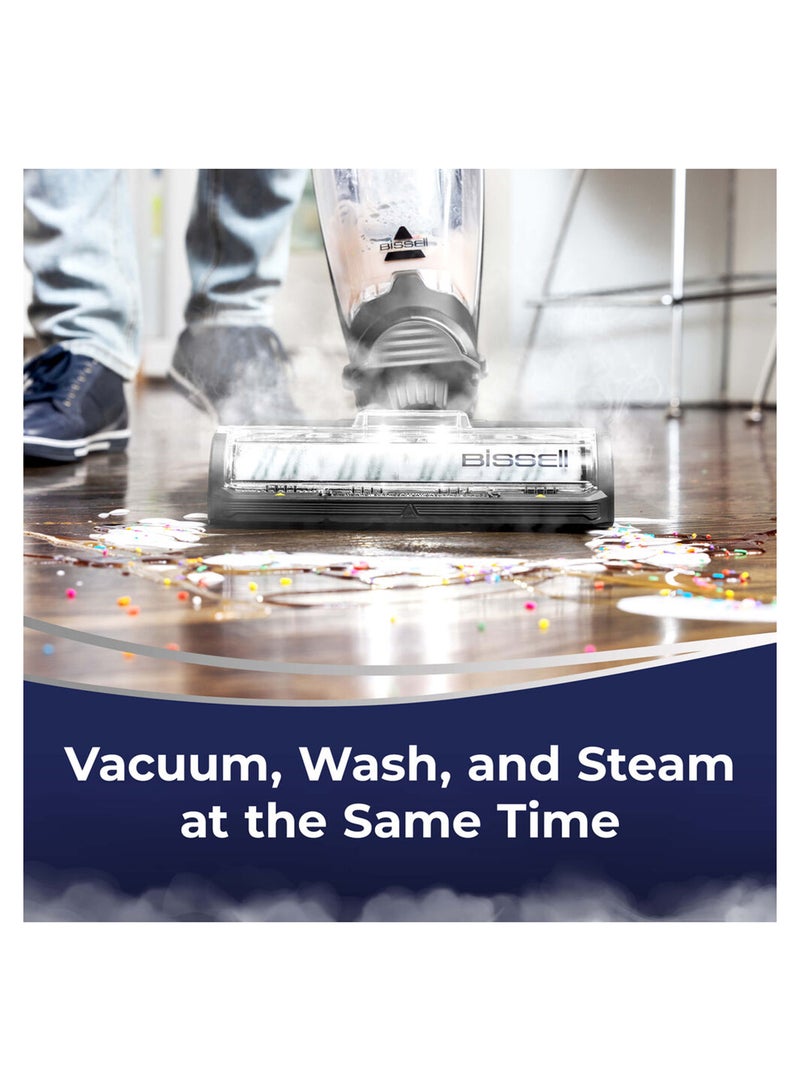 Crosswave HydroSteam 3-In-1 W And D Multisurface Vaccum Cleaner 1100 W 3527E Titanium/Black