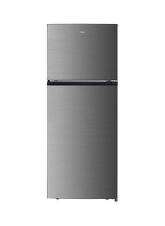 Haier Double Door Refrigerator 11.5Cu.ft, Freezer 3.4Cu.ft 420 L HRF-480NS Silver  - Image 1
