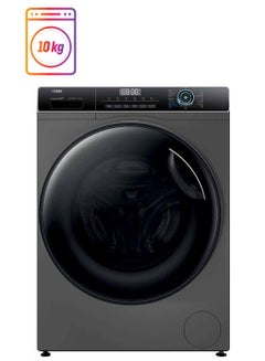 Haier Front Load Washer Dryer 15 Programs Dark Grey 10 kg HWD100-BP14939S6 Dark Gray  - Image 1