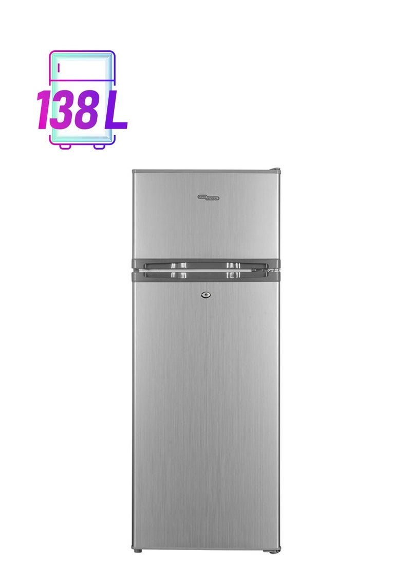 سوبر جنرال - ثلاجة ديفروست 138 لتر KSGR198 إينوكس - Image 1
