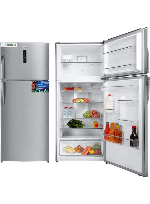 19 Cubic Feet Double Door Refrigerator With No-frost,Child Lock, 527 L KSGR710I Inox