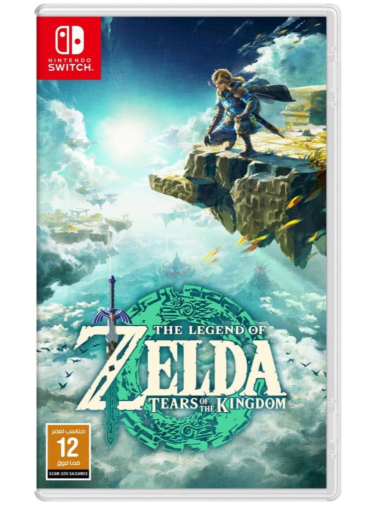 Switch OLED Model - White Joy Con With Legend of Zelda: Tears of the Kingdom (KSA Version)
