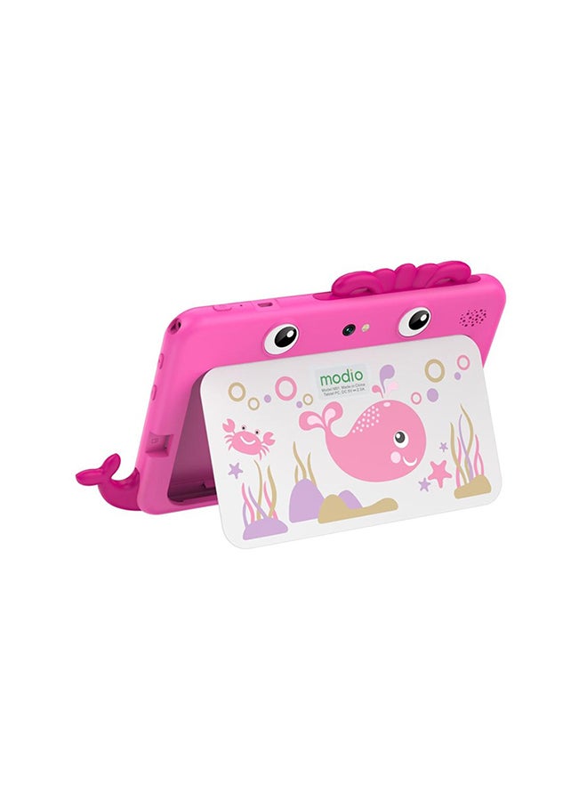 modio M51 Kids Tablet Dual SIM Pink 4GB RAM 64GB Wifi – International Version With Small School Stationary Set  - Image 2