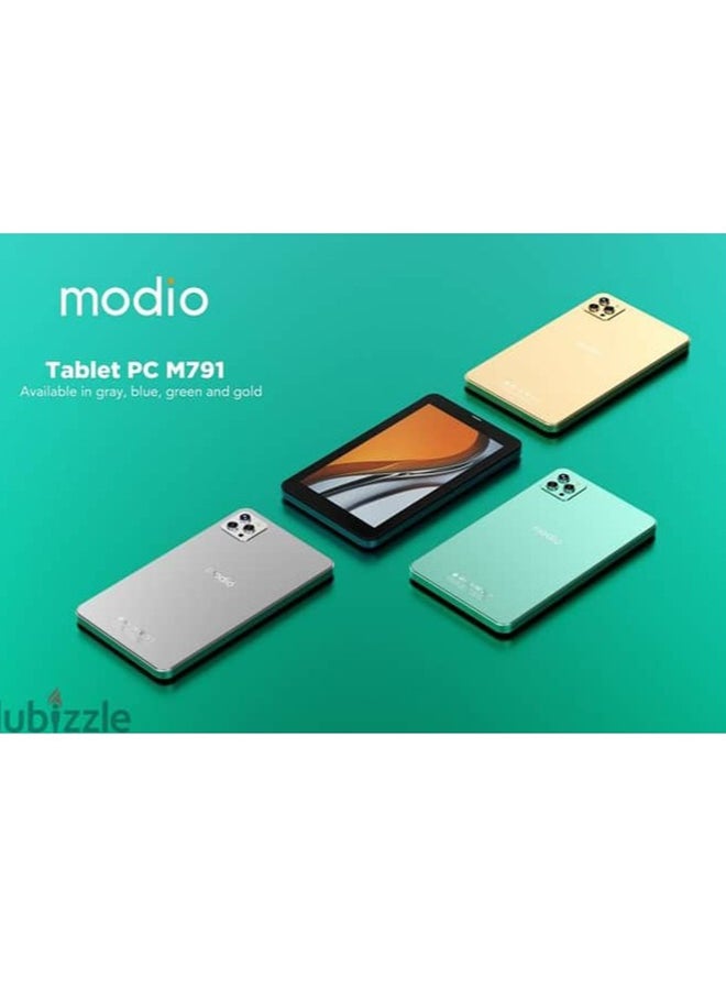 modio M791 7-Inch Smart Tablet Dual SIM Gold 4GB RAM 64GB 5G - International Version - Image 4