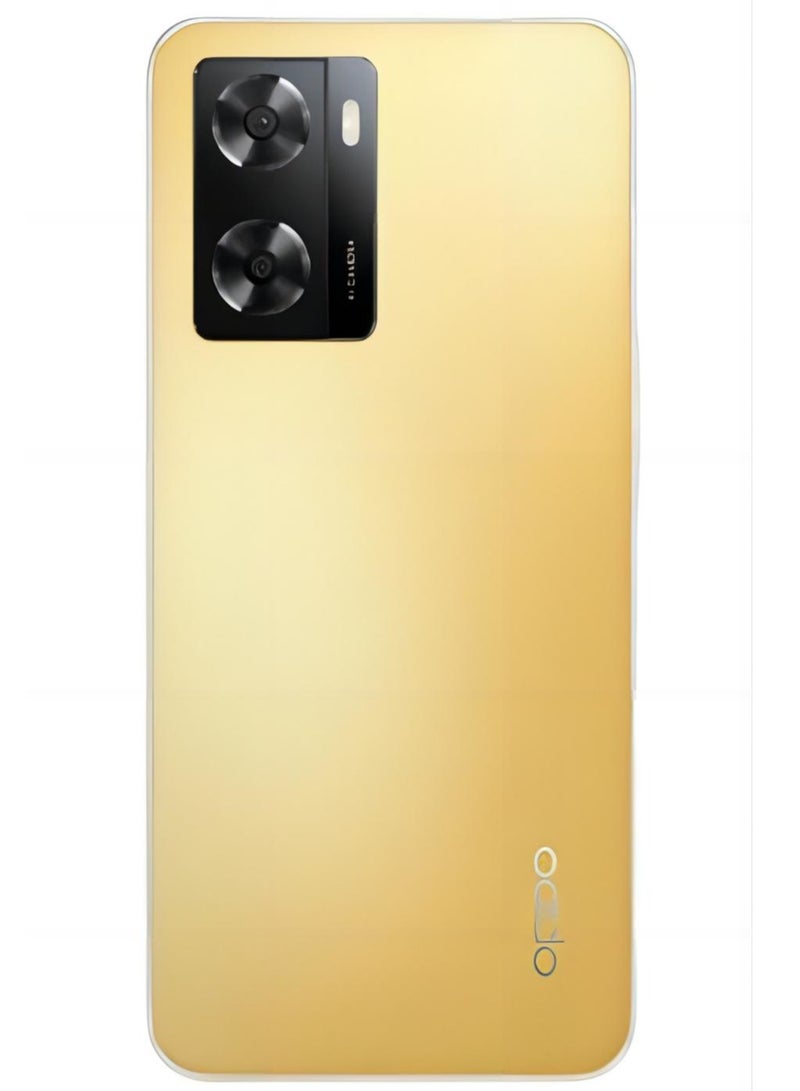 A57 Dual Sim Glowing Gold 6Gb Ram 128Gb 4G LTE - International Version