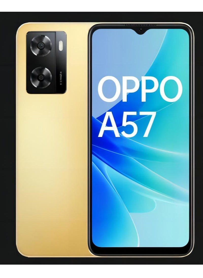 A57 Dual Sim Glowing Gold 6Gb Ram 128Gb 4G LTE - International Version