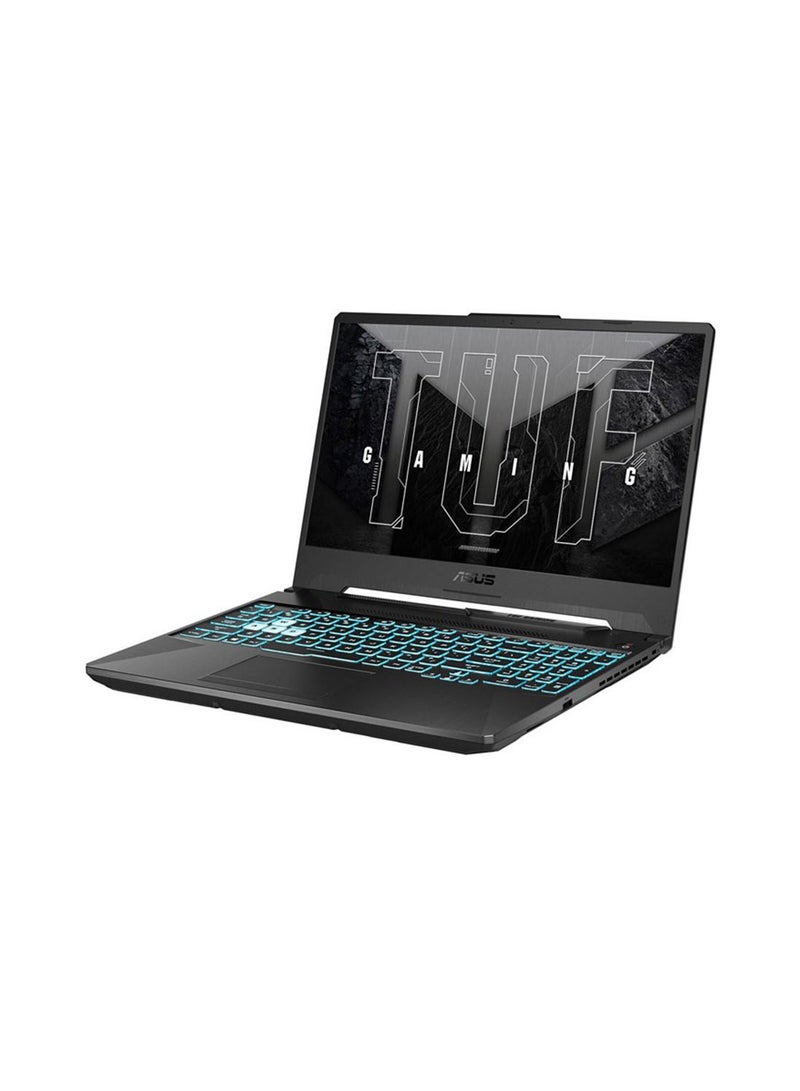 ASUS - TUF Gaming F15 15.6 Inch Full HD 144Hz Display, Core i7-11800H Processor 2.3GHz/8GB RAM/512GB SSD/Nvidia GeForce RTX 3050 4GB/Windows 11/ English/Arabic Graphite Black - Image 1