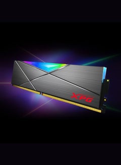 XPG ADATA XPG SPECTRIX DDR4 D50 RGB 16GB (2x8GB) 3600MHz PC4-25600 U-DIMM 288-Pins Desktop Memory CL16 Kit Grey  - Image 4