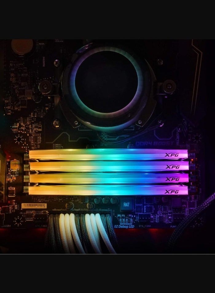 XPG Spectrix D60G 16GB (2x 8GB) DDR4 3600MHz RGB Gaming PC RAM - AX4U36008G18I-DT60 Black - Image 5