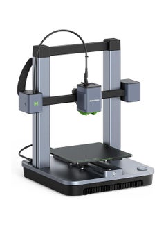 Make M5C 3D Printer, 500 mm/s High-Speed Printing, All-Metal Hotend, Supports 300℃ Printing, Control via Multi-Device, Intuitive, 7×7 Auto-Leveling, 220×220×250 mm Print Volume Grey