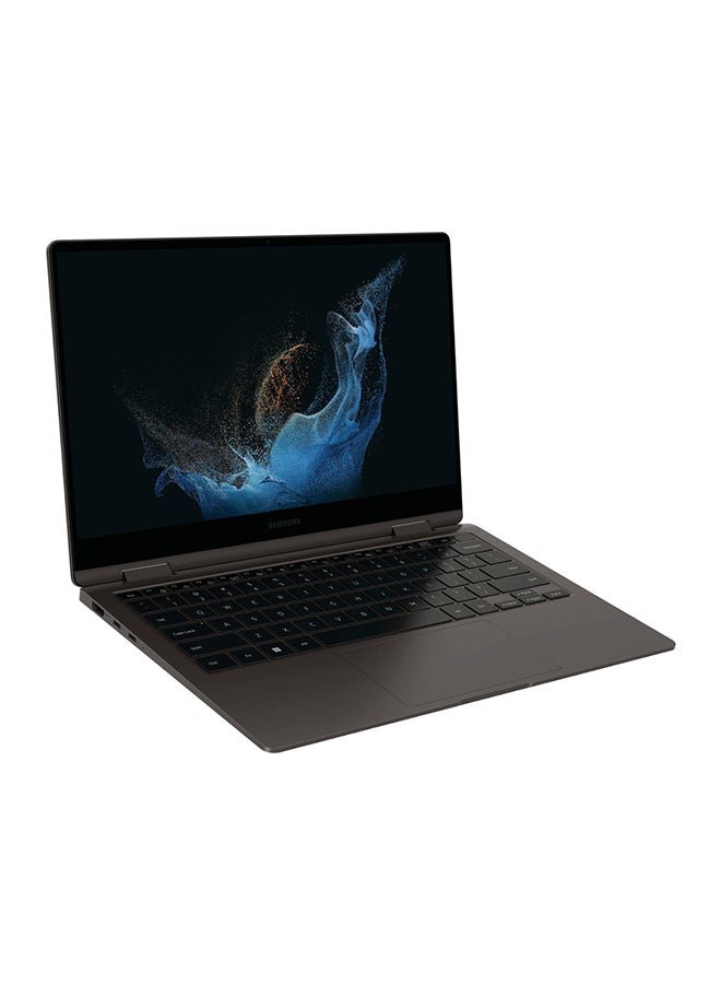 Samsung Renewed - Galaxy Book2 360 13.3" AMOLED Touch Screen Laptop - Intel 12th Gen Core i7 Evo Platform - 16GB Memory - 512GB SSD - Graphite - Keyboard Eng Arabic English/Arabic Graphite English/Arabic Graphite  - Image 3