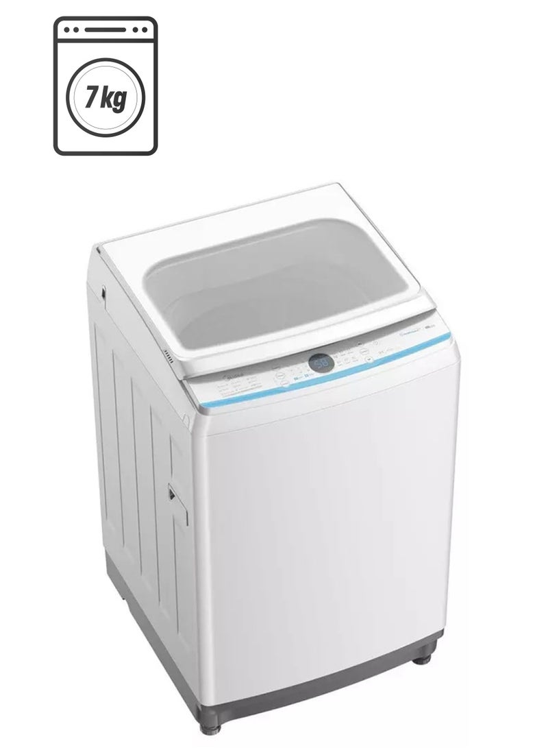 مديا غسالة تحميل علوي مع 8 برامج، سعة 7 كجم، MA200W70/WSA، لون أبيض  - Image 1
