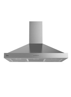 مديا شفاط مدخنة بثلاث سرعات E90AEW2A43 ستانلس ستيل  - Image 1
