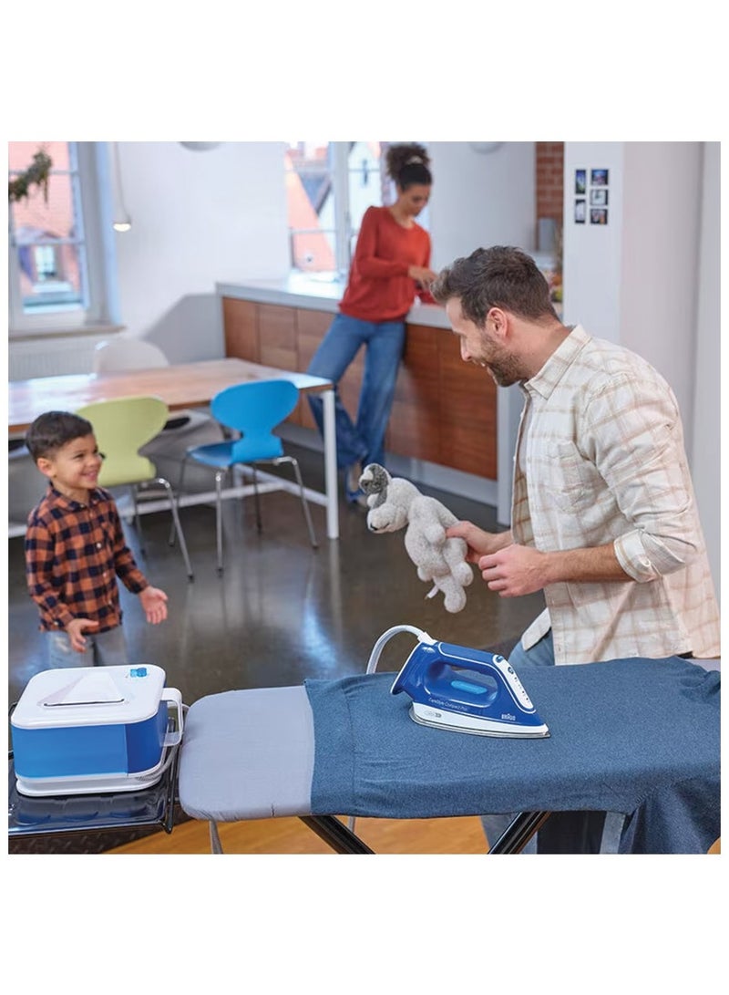 BRAUN CareStyle Compact Pro Steam Generator, 1.5 ltr Tank, Smart iCare, Turbo mode, Auto Off, 6.5 barpump pressure 1.5 L 2400 W IS 2565 Blue  - Image 5