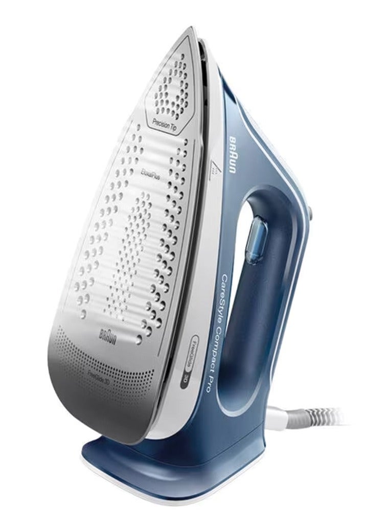BRAUN CareStyle Compact Pro Steam Generator, 1.5 ltr Tank, Smart iCare, Turbo mode, Auto Off, 6.5 barpump pressure 1.5 L 2400 W IS 2565 Blue  - Image 3