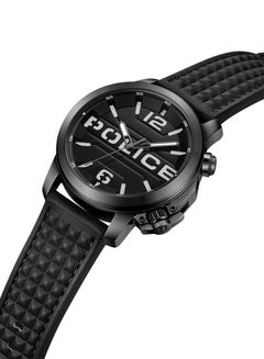 POLICE Men's Analog Round Shape Leather Wrist Watch PEWJD0021701 - 44 Mm  - Image 2