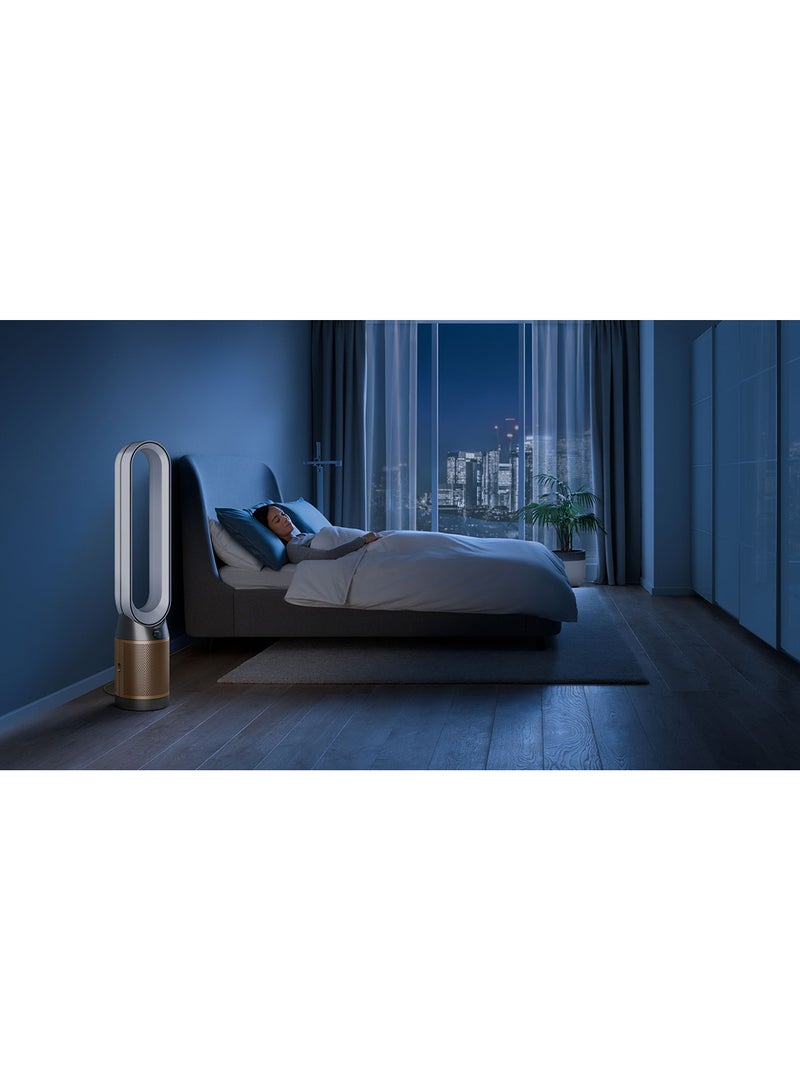 dyson - Purifier Cool™ Formaldehyde Air Purifier TP09 Comes With 3 Pin UK/UAE Plug TP09 (Nickel/Gold) Nickel/Gold - Image 1