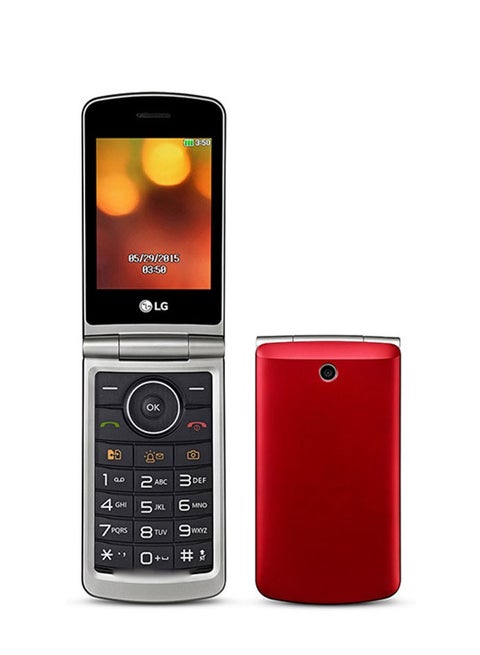G360 Dual Sim Phone With 8Mb Ram and 32Mb Internal Memory, Red Color