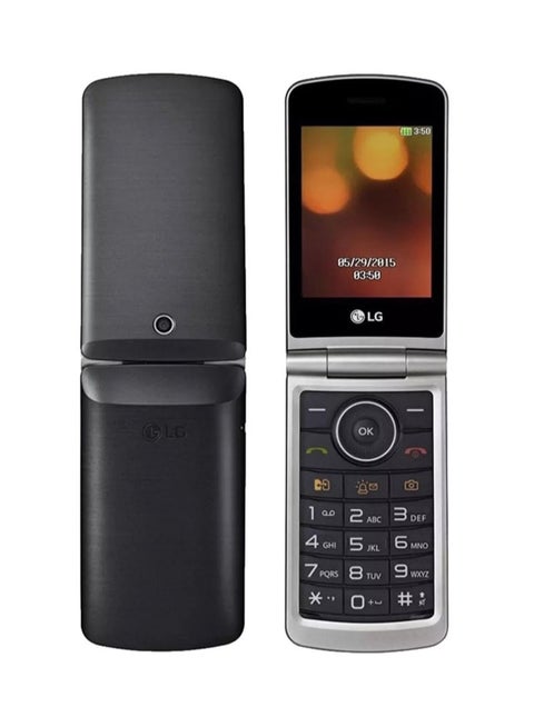 G360 Dual Sim Phone With 8Mb Ram And 32Mb Internal Memory, Black Color