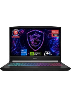 MSI Katana 15 Gaming Laptop With 15.6-Inch FHD (1920x1080) 144Hz Display, Intel Core i7-13620H Processor/16GB RAM DDR5/512GB SSD/DOS(Without Windows)/NVIDIA GeForce RTX 4050 6GB English/Arabic Black  - Image 1