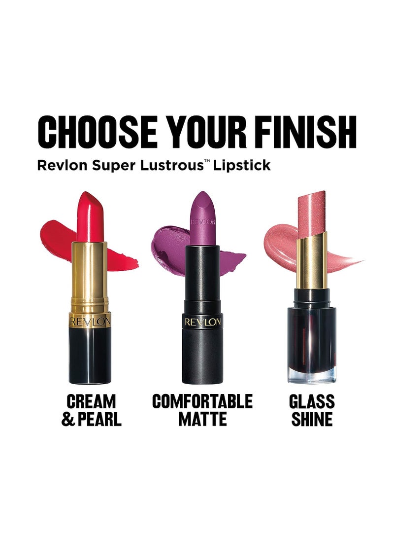 Revlon - Super Lustrous Glass Shine Lipstick 021 So Sleek Pink - Image 1
