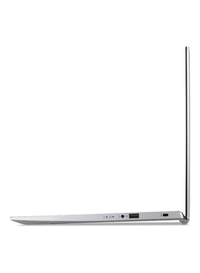 أيسر - كمبيوتر محمول أسباير 3 A315-58-34X1 بشاشة FHD مقاس 15.6 بوصة، ومعالج Core i3-1115G4/ وذاكرة وصول عشوائي سعة 4 جيجابايت/ ومحرك أقراص SSD سعة 256 جيجابايت/DOS (بدون نظام التشغيل Windows)/ورسومات Intel UHD مع ماوس لاسلكي مجاني باللغة الإنجليزية/العربية فضي نقي - Image 1