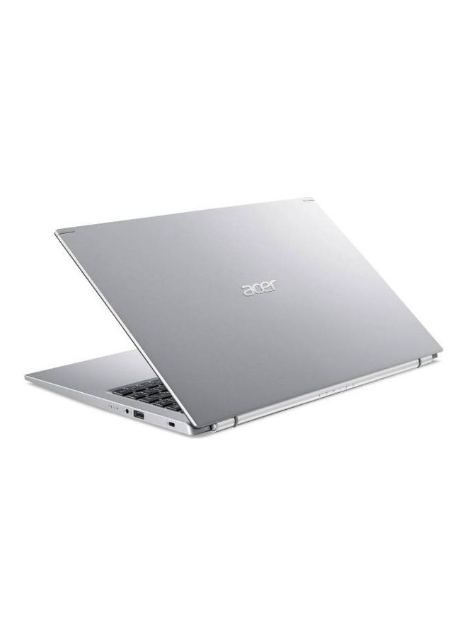 أيسر - كمبيوتر محمول أسباير 3 A315-58-34X1 بشاشة FHD مقاس 15.6 بوصة، ومعالج Core i3-1115G4/ وذاكرة وصول عشوائي سعة 4 جيجابايت/ ومحرك أقراص SSD سعة 256 جيجابايت/DOS (بدون نظام التشغيل Windows)/ورسومات Intel UHD مع ماوس لاسلكي مجاني باللغة الإنجليزية/العربية فضي نقي - Image 1
