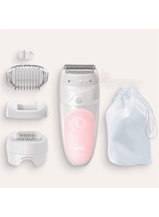 Silk-epil 5 Wet & Dry Epilator for Women, White - SES5-620 25cm - pnsku/N70014478V/45/_/1698050072/15ed6105-3fae-4c12-941d-41aad1ddbc14