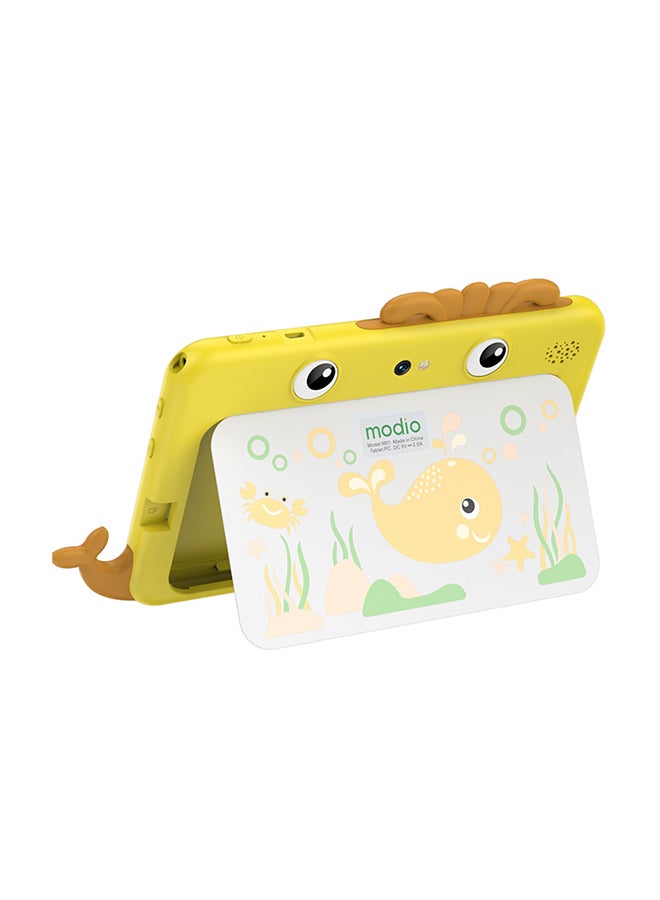 موديو M51 Kids Tablet Yellow 3GB RAM 16GB Wifi – International Version With Small School Stationary Set - Image 2
