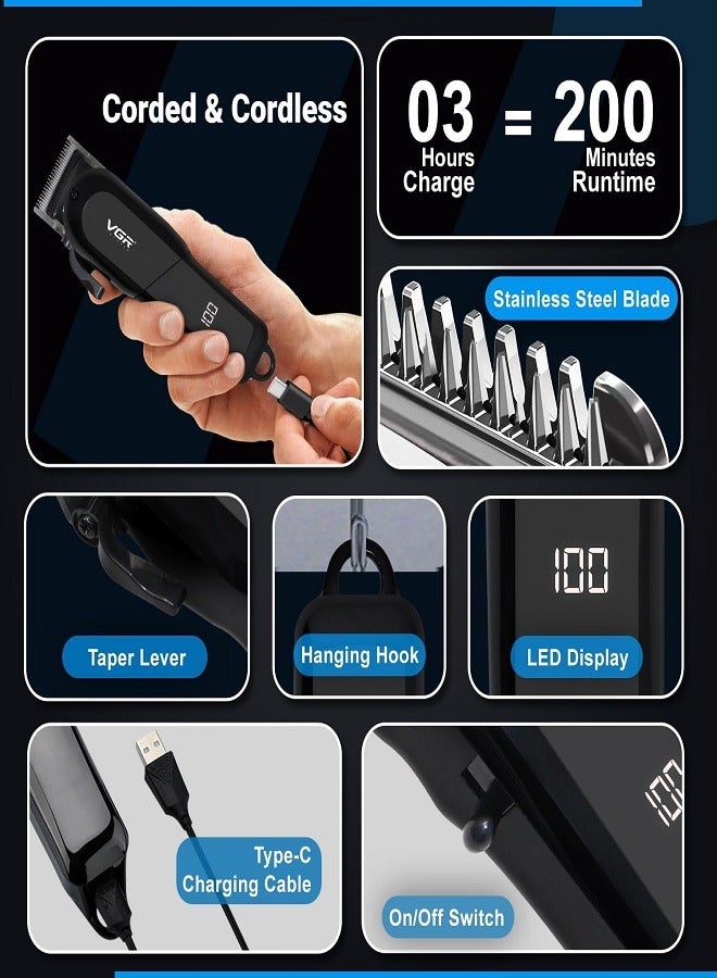 Professional Hair Clipper V-118