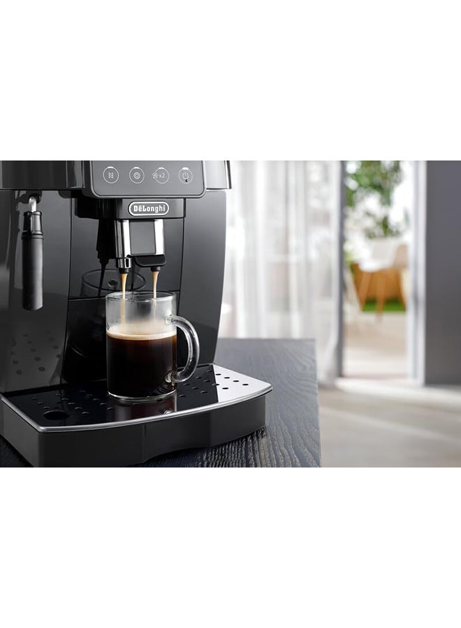 De'Longhi - Magnifica Start Fully Automatic Coffee Machine,The Freshest Coffee ,Sift Touch Control Panel,Traditional Milk Frother ,One Touch Recipes 1.8 L 1450 W ECAM220.22.GB Black/Grey - Image 1