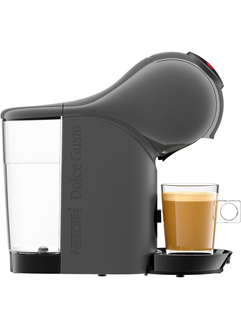 نسكافيه Dolce Gusto Genio S Coffee Capsule Machine By Krups 15 Bars Ultra-Compact High Pressure Over 30 Coffee Creations Selectable Drink Size Auto Shut-Off 0.8 L 1500 W KP243B Anthracite - Image 2