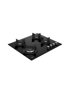 Beko Built-In Gas Hob, 4 Burner, 60 cm, Black - HILW 64222 SE HILW 64222 SE black  - Image 2