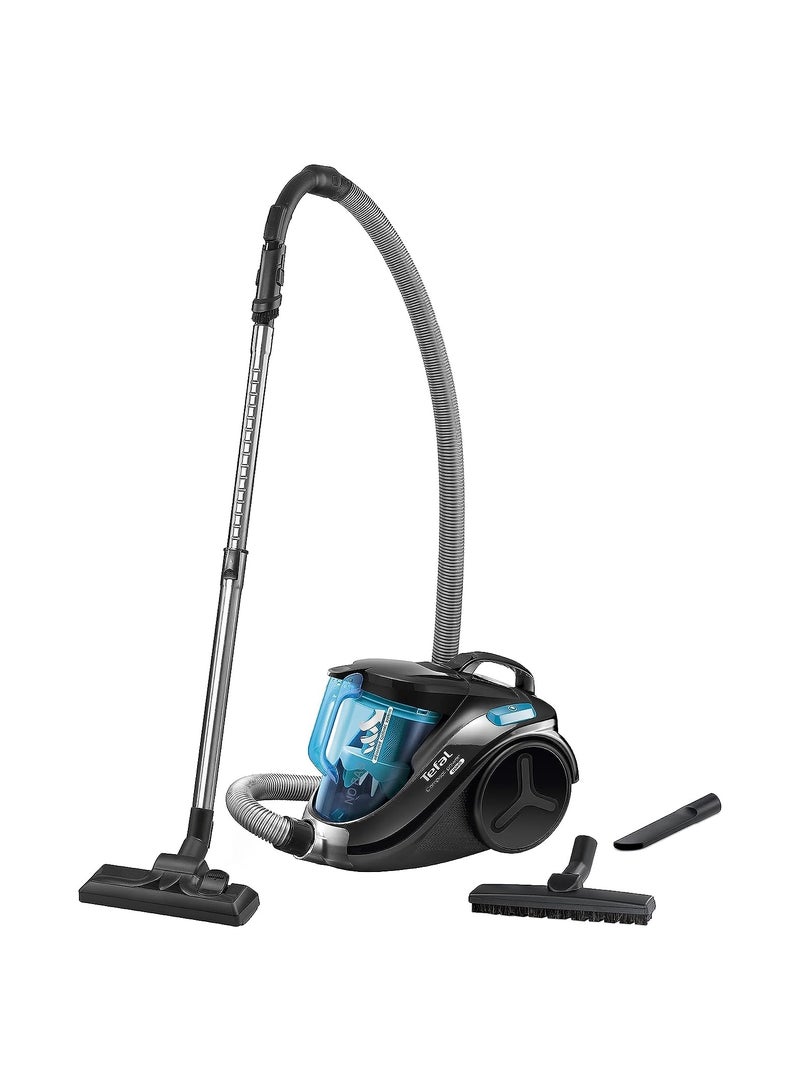 Tefal - Compact Power Vacuum Cleaner, Bagless,  1.5L Capacity, 2000 W TW3751EG Black / Blue - Image 1