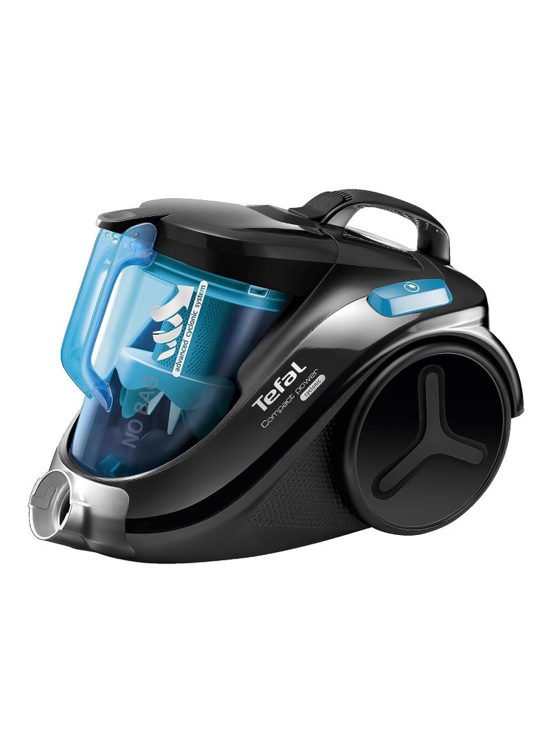 Tefal - Compact Power Vacuum Cleaner, Bagless,  1.5L Capacity, 2000 W TW3751EG Black / Blue - Image 1