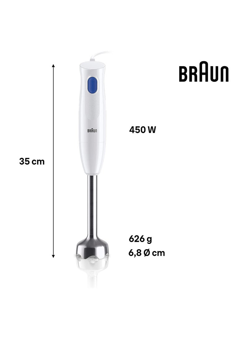 BRAUN - MultiQuick 1 Hand Mixer MQ10.201MWH white - Image 1