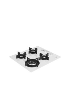 Beko Built-In Gas Hob, 4 Burner, 60 cm, White HILW 64122 SWE silver  - Image 2