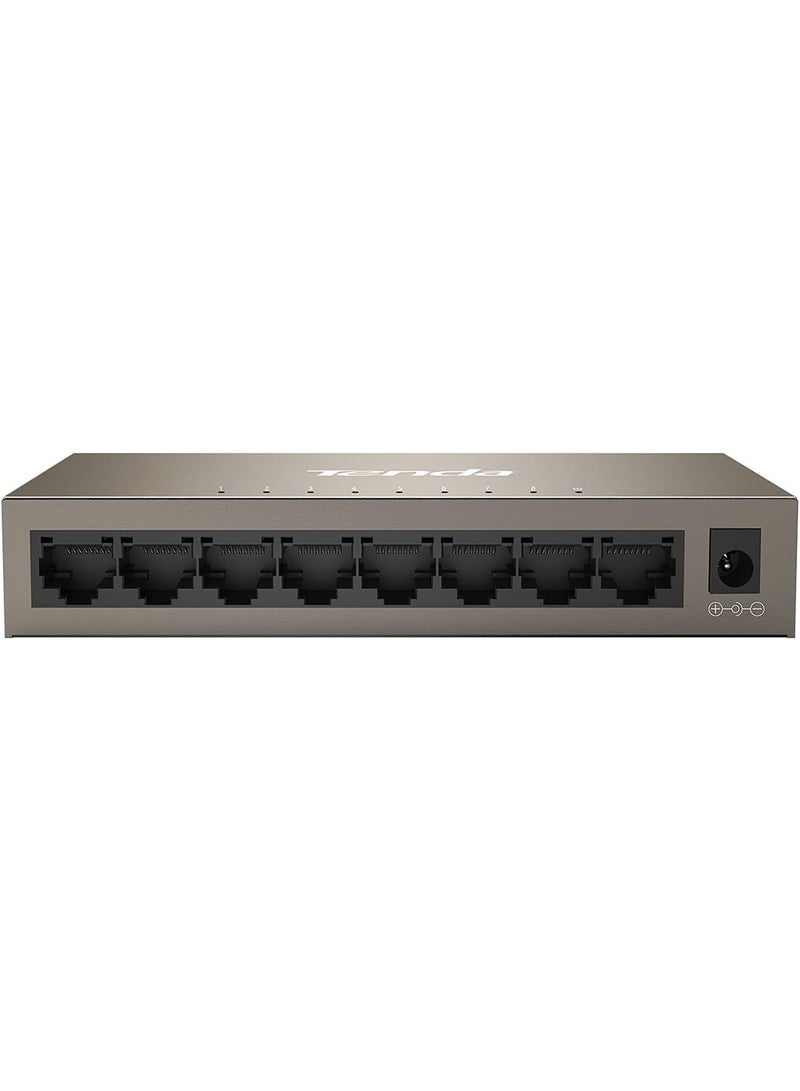 Tenda TEG1008M With 8-Port Gigabit Desktop Switch Brown  - Image 1