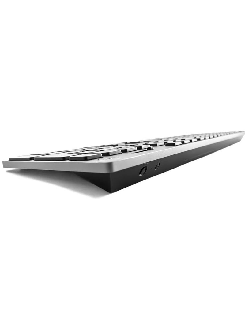 DELL - Premier Wireless Keyboard WK717 English Layout Black/Silver - Image 1