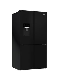 Beko REFRIGERATOR SIDE X SIDE 565 LITER NOFROST DIGITAL WITH WATER DISPENSER GNE134626BH Black  - Image 3