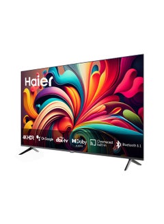Haier 50 Inch 4K Smart TV | Android | HDR | Native 60HZ Refresh Rate - H50K800UG Black  - Image 2