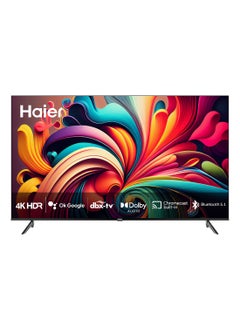 Haier 55-Inch Smart TV Android 4K UHD H55K800UG Black KSA | Riyadh, Jeddah