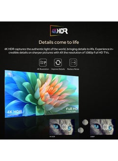 Haier 55 Inch 4K UHD Smart TV | Dolby Audio | HDR | Wi-Fi Built-In | Premium Design | Google Assistant | Voice Remote - H55K800UG Black  - Image 3