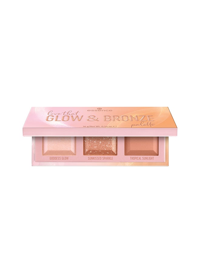 Essence Love That Glow And Bronze Palette Gold  - Image 2