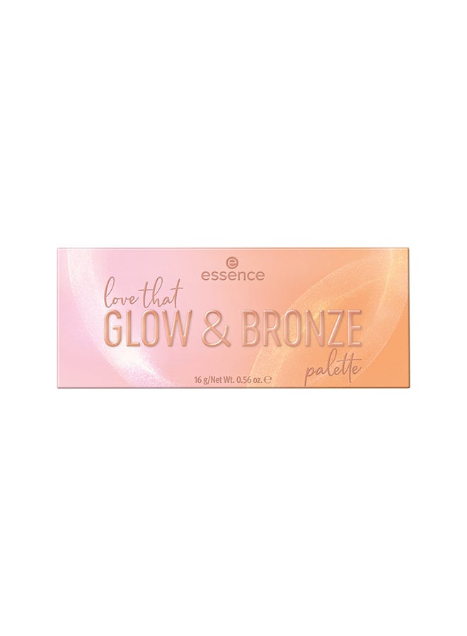 Essence Love That Glow And Bronze Palette Gold  - Image 3