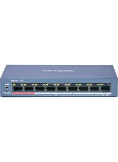 HIK VISION DS-3E0109P-E 8 Port Fast Ethernet Unmanaged POE Switch Black