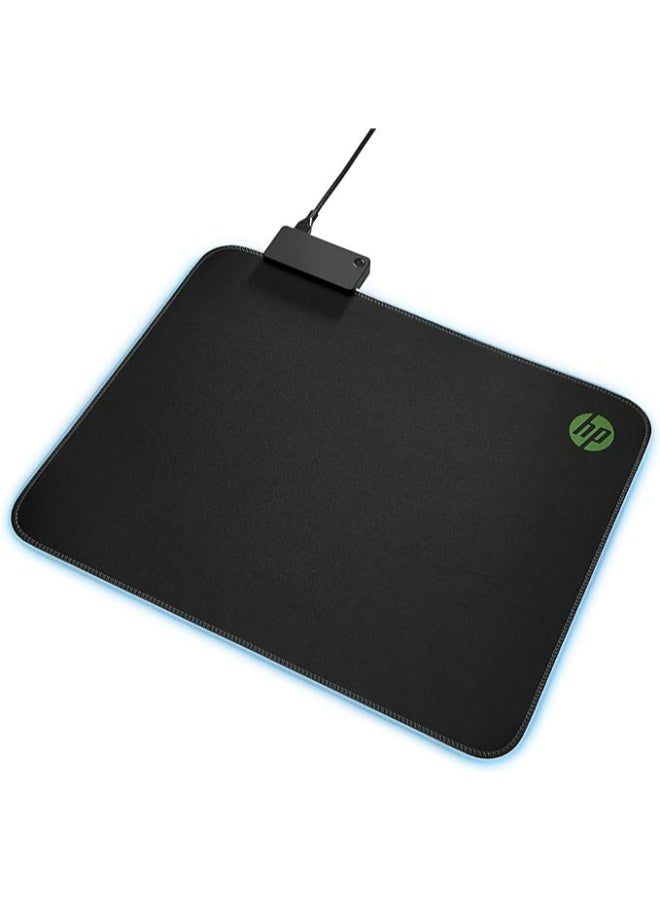 HP 5JH72AA Pavilion Gaming Mouse Pad 400, Rubber Base Stays In Place, Fine-textured Cloth On A 350 x 280mm Surface Area Is Optimized For Both Speed And Control Playstyles Black  - Image 3