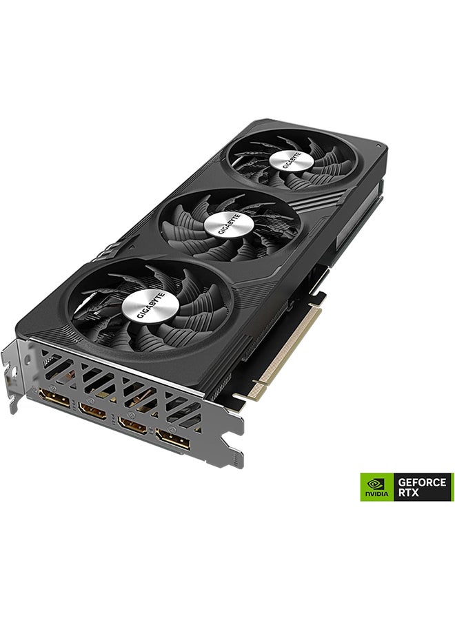 GIGABYTE - GeForce RTX­­ 4060 GAMING OC Graphics Card, 8GB GDDR6 128bit Memory, 2550 MHz Boost Clock, 17 Gbps Memory Speed, 3072 CUDA Cores, PCI-E 4.0, DP 1.4a *2 HDMI 2.1a *2 | GV-N4060GAMING OC-8GD Black - Image 1
