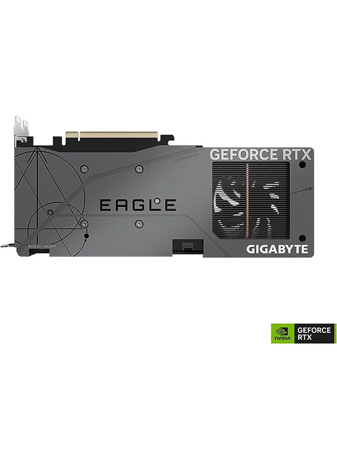 GIGABYTE - GeForce RTX 4060 Eagle OC 8G Graphics Card, 3X WINDFORCE Fans, 8GB 128-bit GDDR6, GV-N4060EAGLE OC-8GD Video Card Black - Image 1