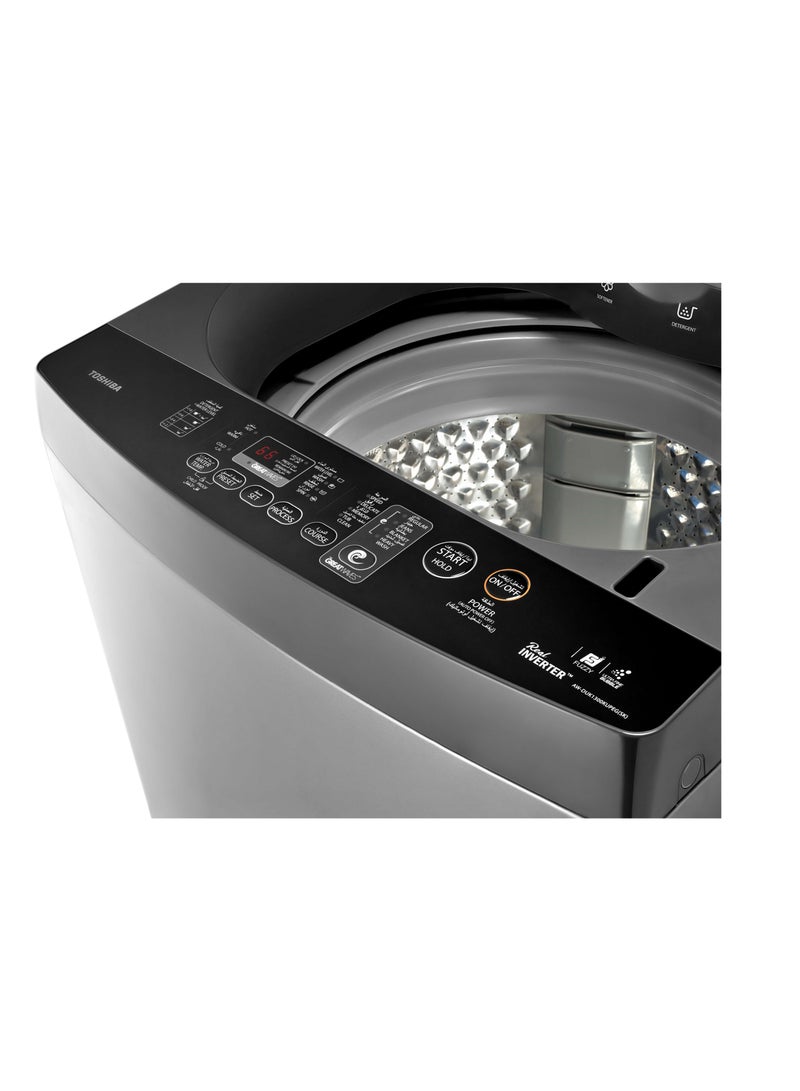 Toshiba Top Load Automatic Washing Machine 9 kg AW-J900DUPEG Silver  - Image 3